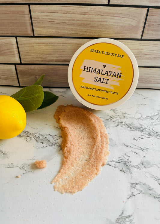 Himalayan Lemon Salt Scrub