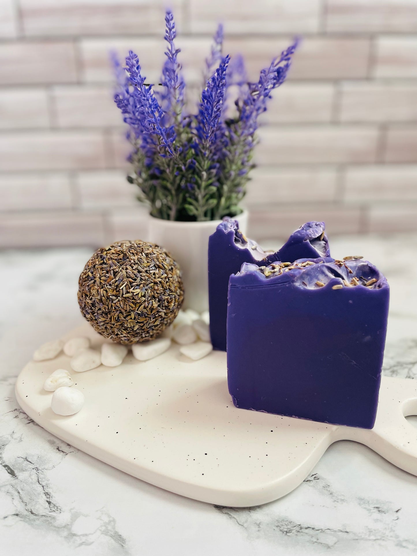 Beautiful Lavender Soap