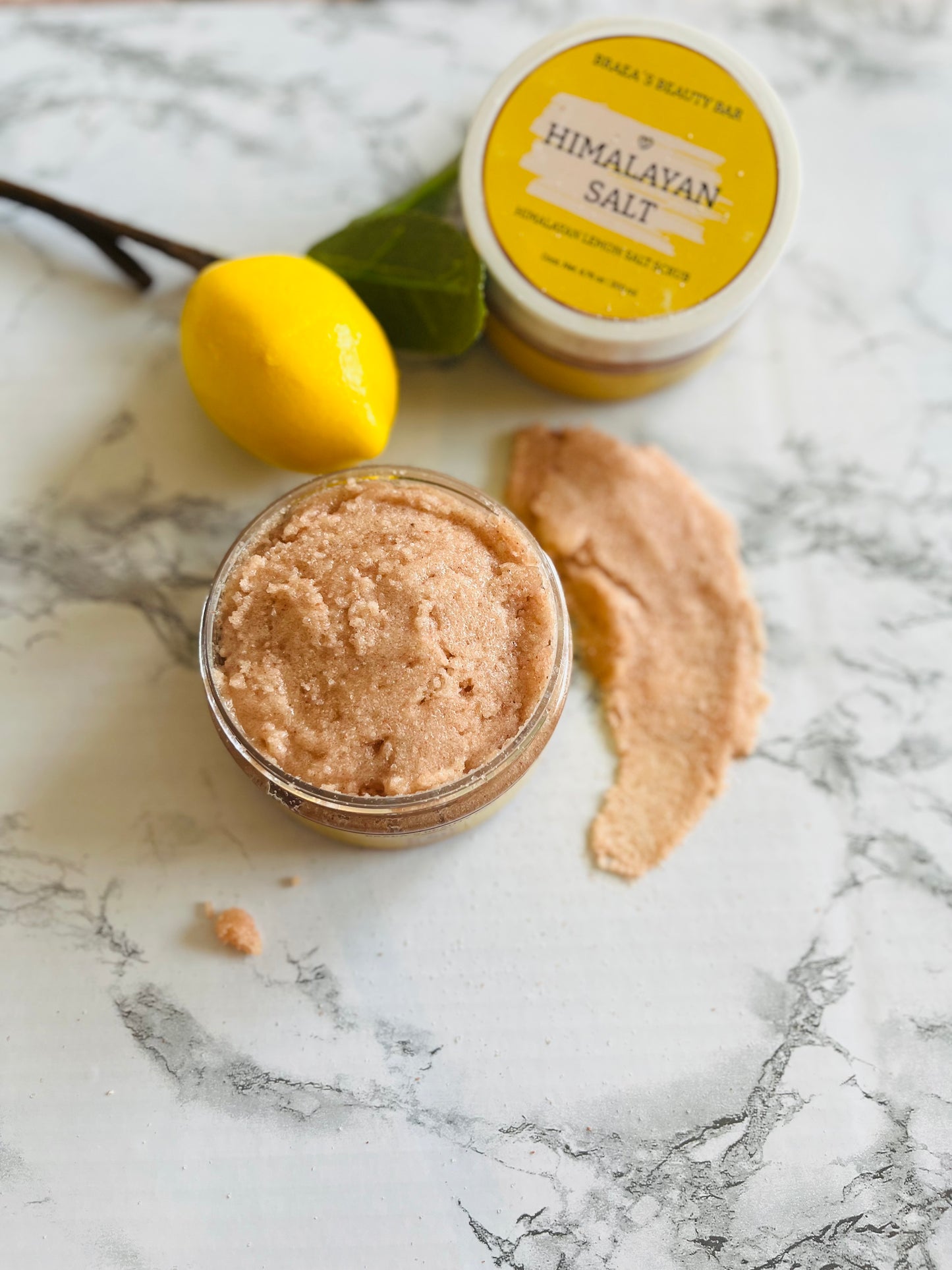 Himalayan Lemon Salt Scrub