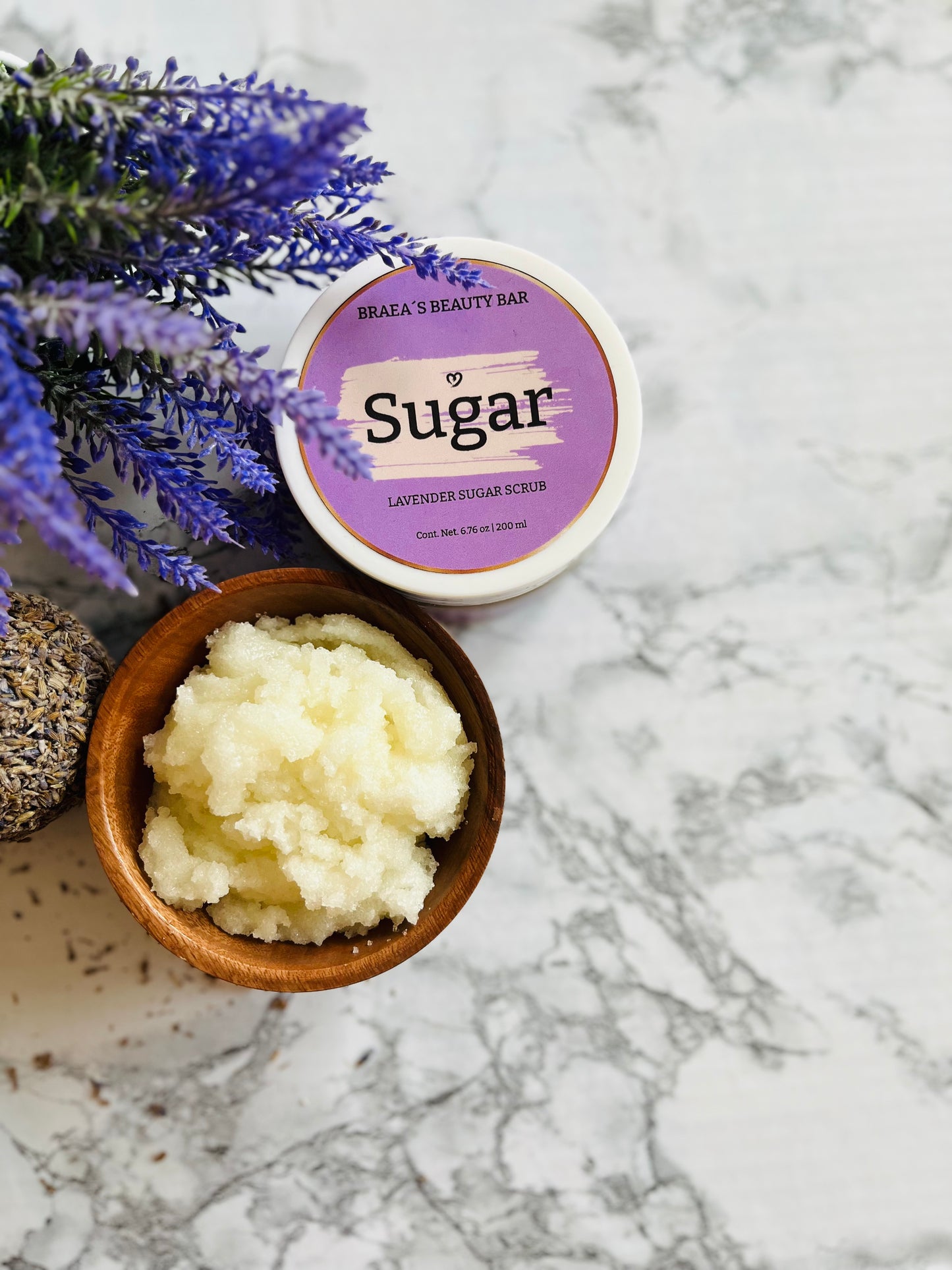 Lavender Sugar Scrub