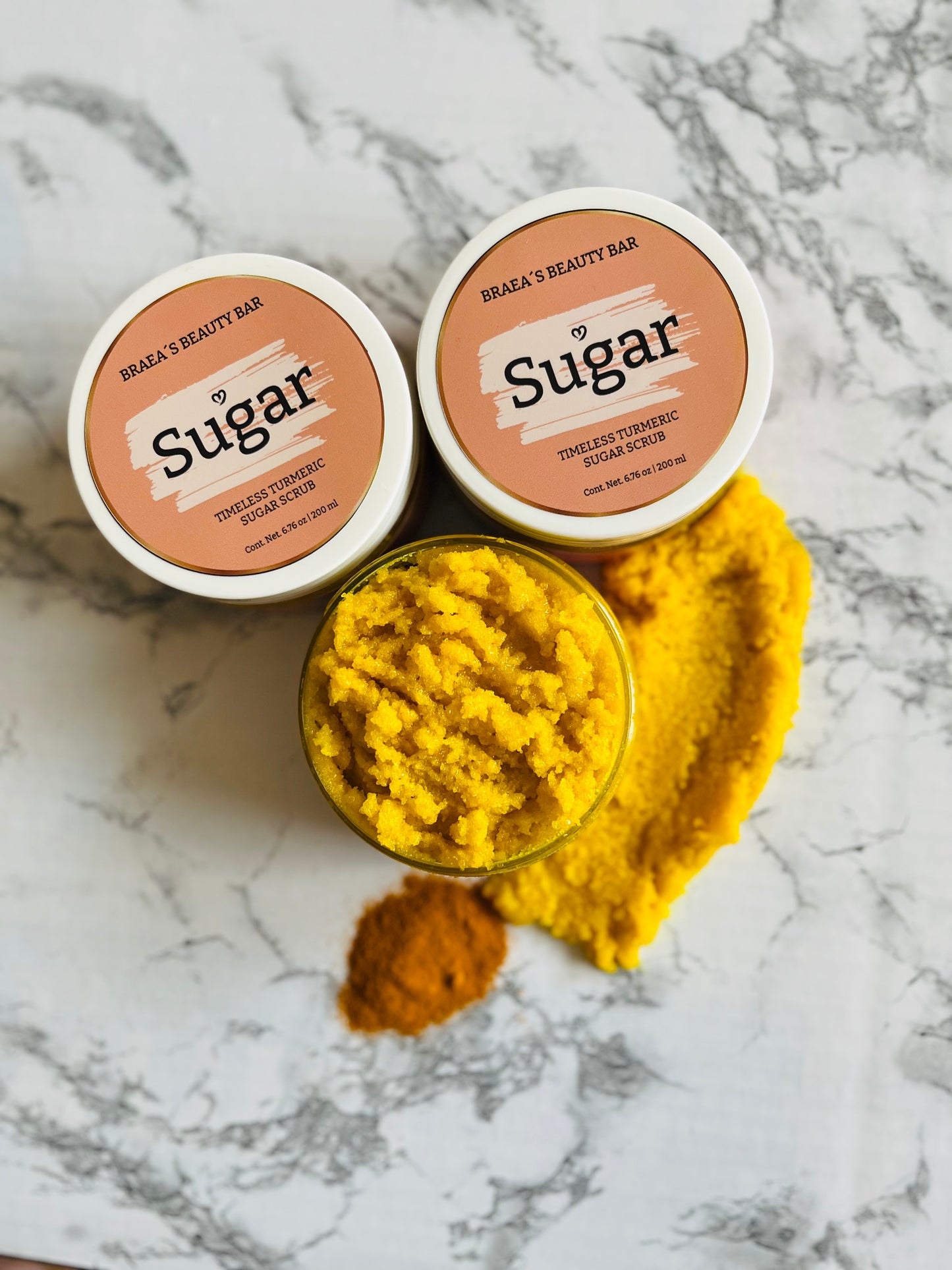 Timeless Turmeric Sugar Scrub